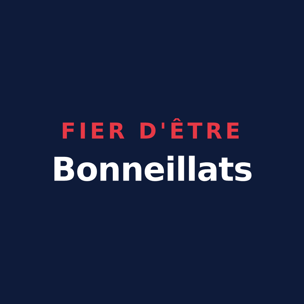 T-shirt « Fier d'être Bonneillats » — design pour Bonneil