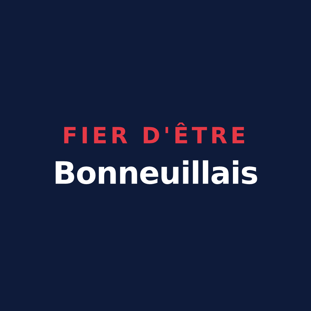 T-shirt « Fier d'être Bonneuillais » — design pour Bonneuil