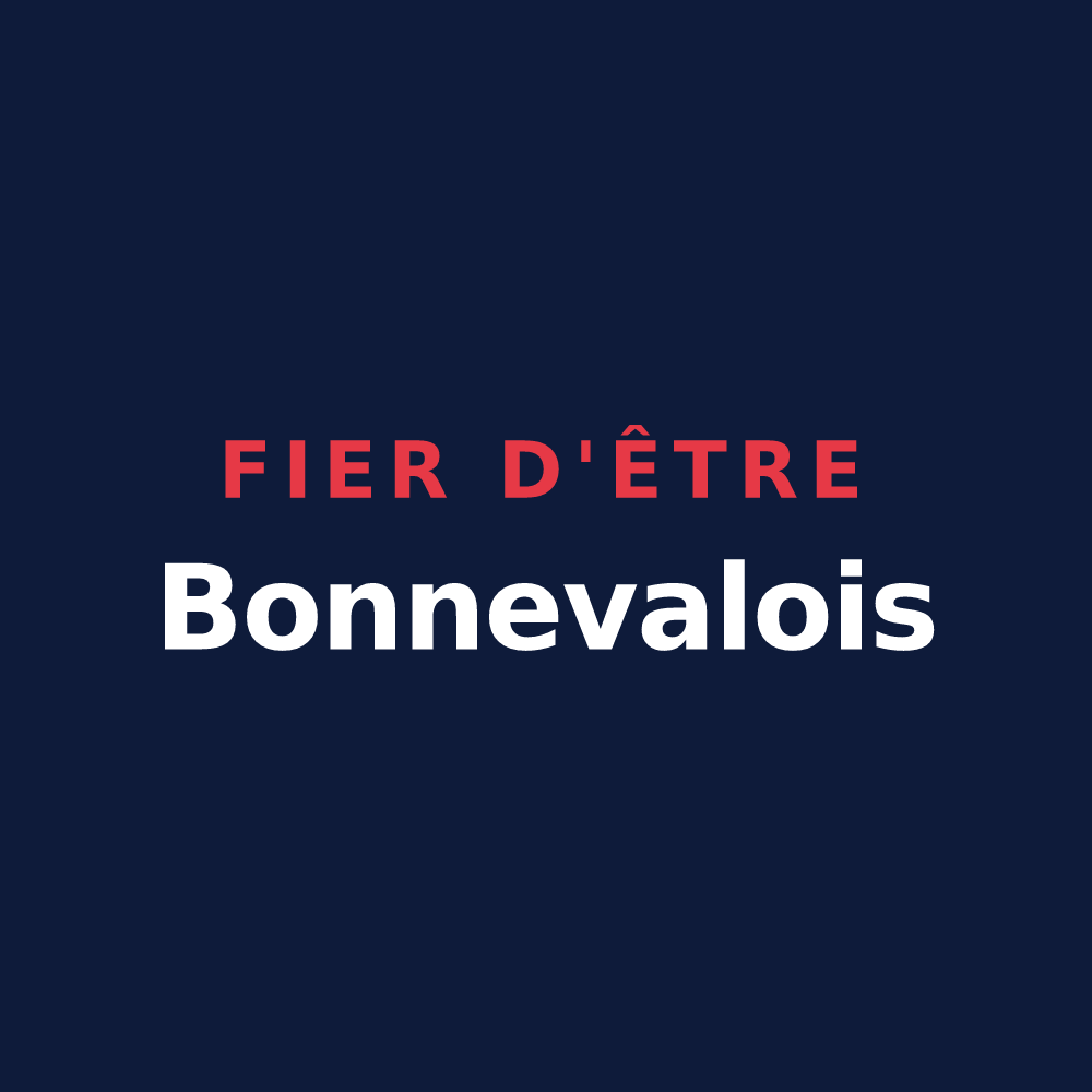 T-shirt « Fier d'être Bonnevalois » — design pour Bonneval