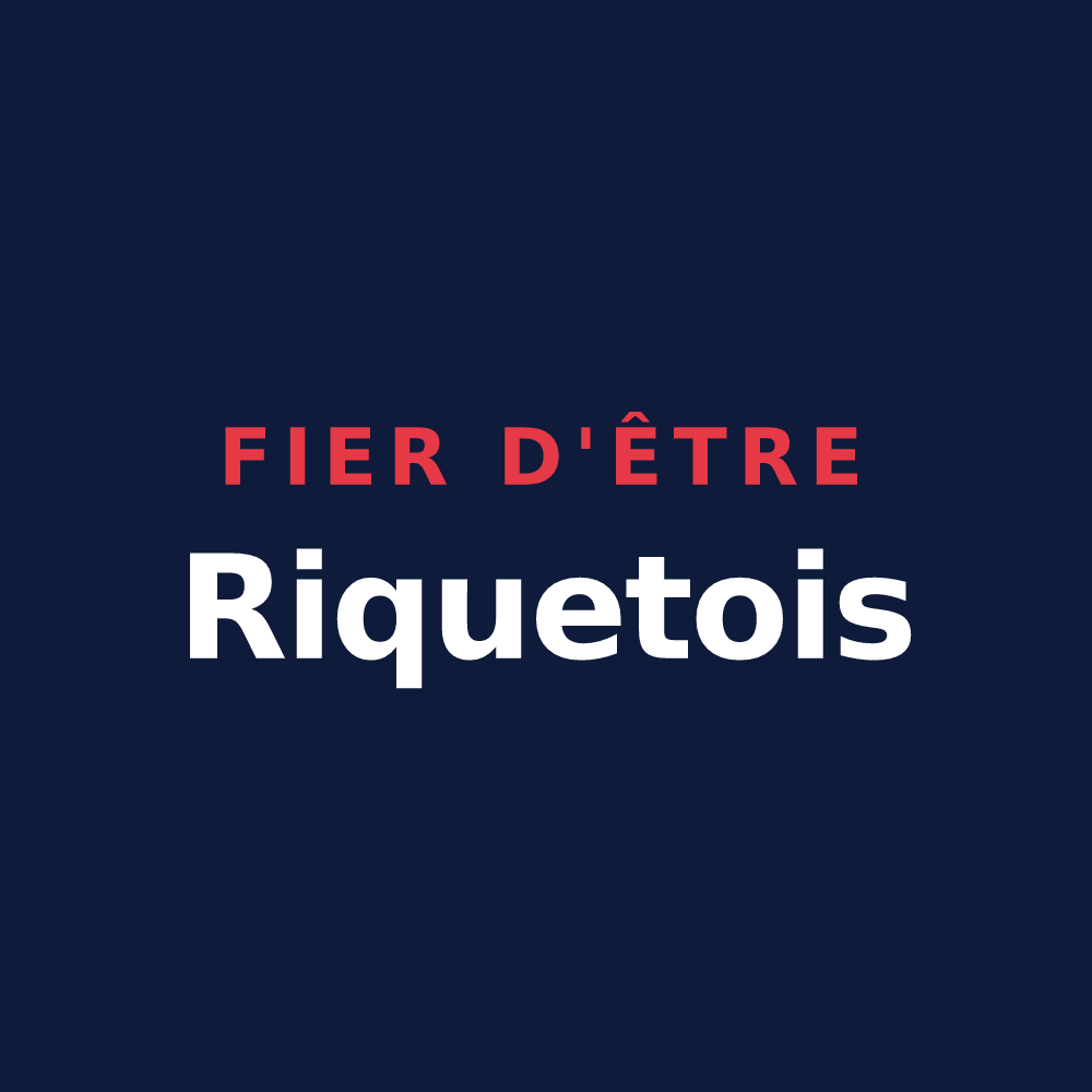 T-shirt « Fier d'être Riquetois » — design pour Bonrepos-Riquet