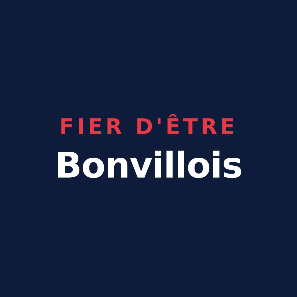 T-shirt « Fier d'être Bonvillois » — design pour Bonvillers