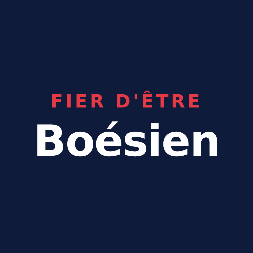 T-shirt « Fier d'être Boésien » — design pour Boos