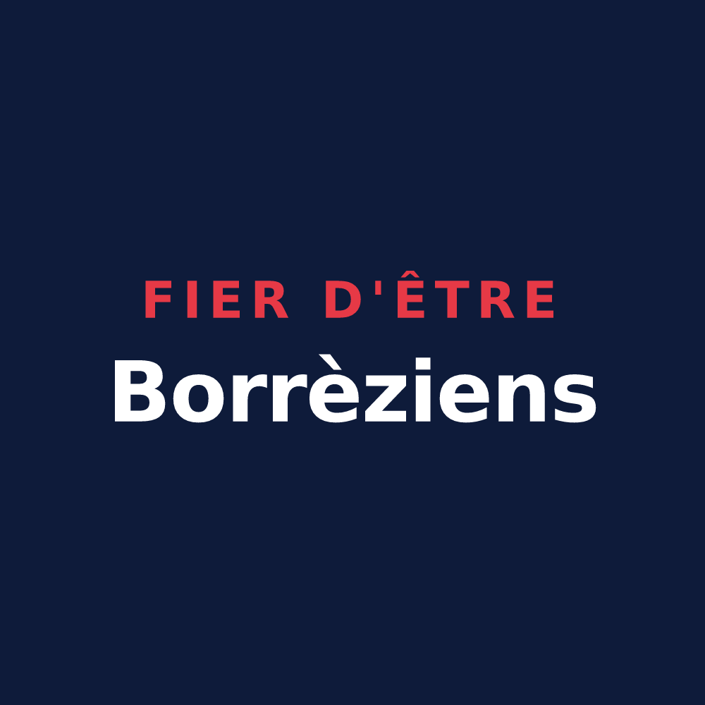 T-shirt « Fier d'être Borrèziens » — design pour Borrèze
