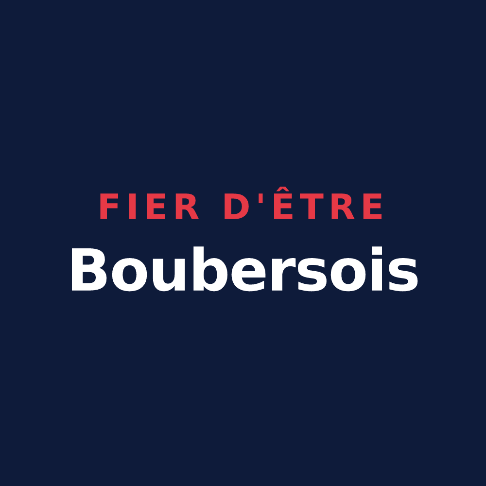 T-shirt « Fier d'être Boubersois » — design pour Boubers-lès-Hesmond