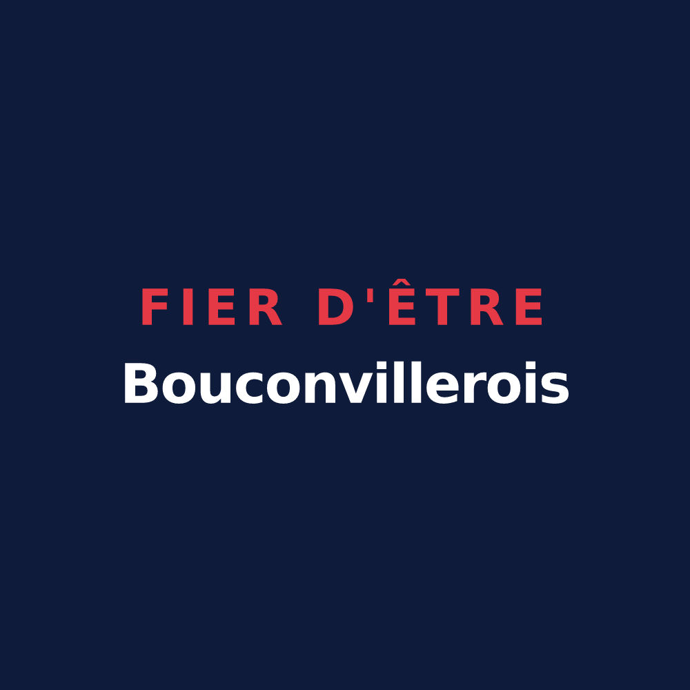 T-shirt « Fier d'être Bouconvillerois » — design pour Bouconvillers