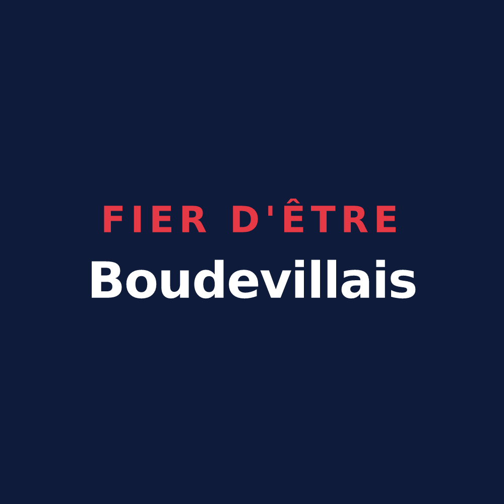 T-shirt « Fier d'être Boudevillais » — design pour Boudeville