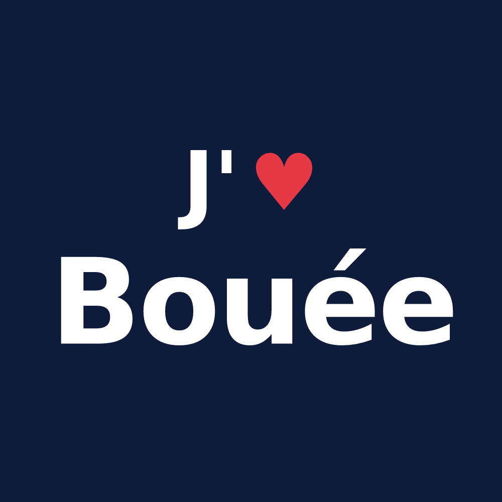 T-shirt personnalisé Bouée — design J'aime Bouée