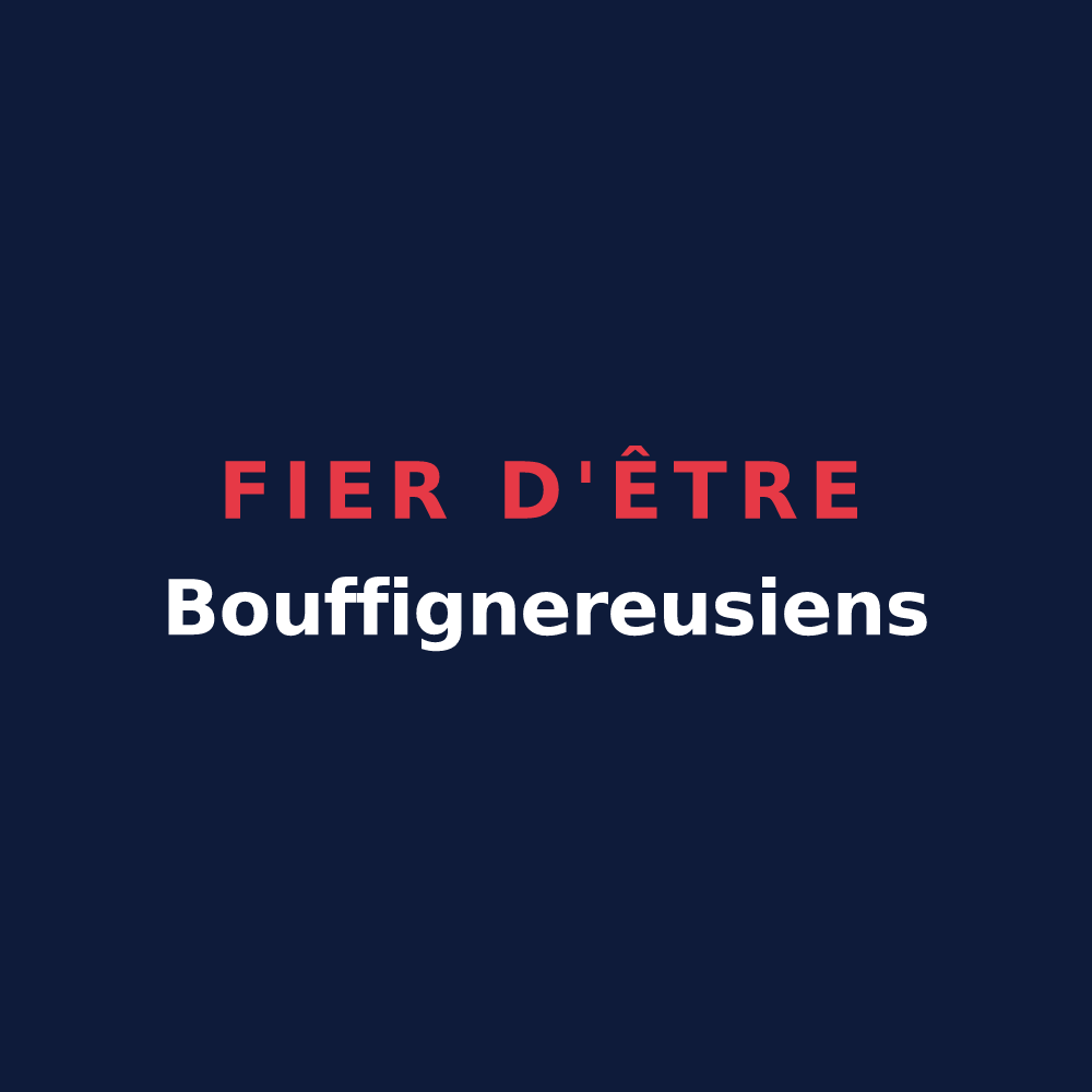 T-shirt « Fier d'être Bouffignereusiens » — design pour Bouffignereux