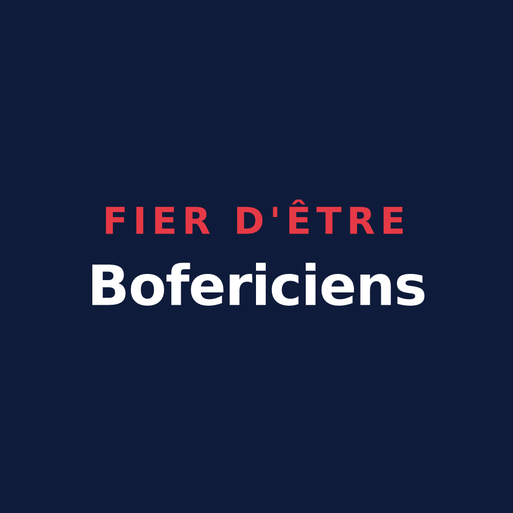 T-shirt « Fier d'être Bofericiens » — design pour Bouffry