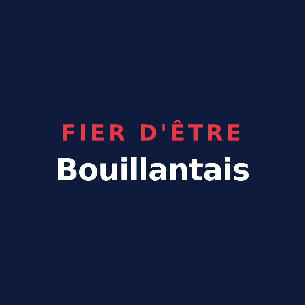 T-shirt « Fier d'être Bouillantais » — design pour Bouillante