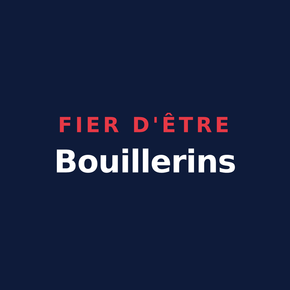 T-shirt « Fier d'être Bouillerins » — design pour Bouilly-en-Gâtinais