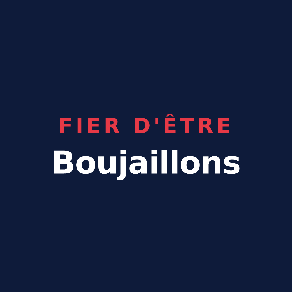 T-shirt « Fier d'être Boujaillons » — design pour Boujailles