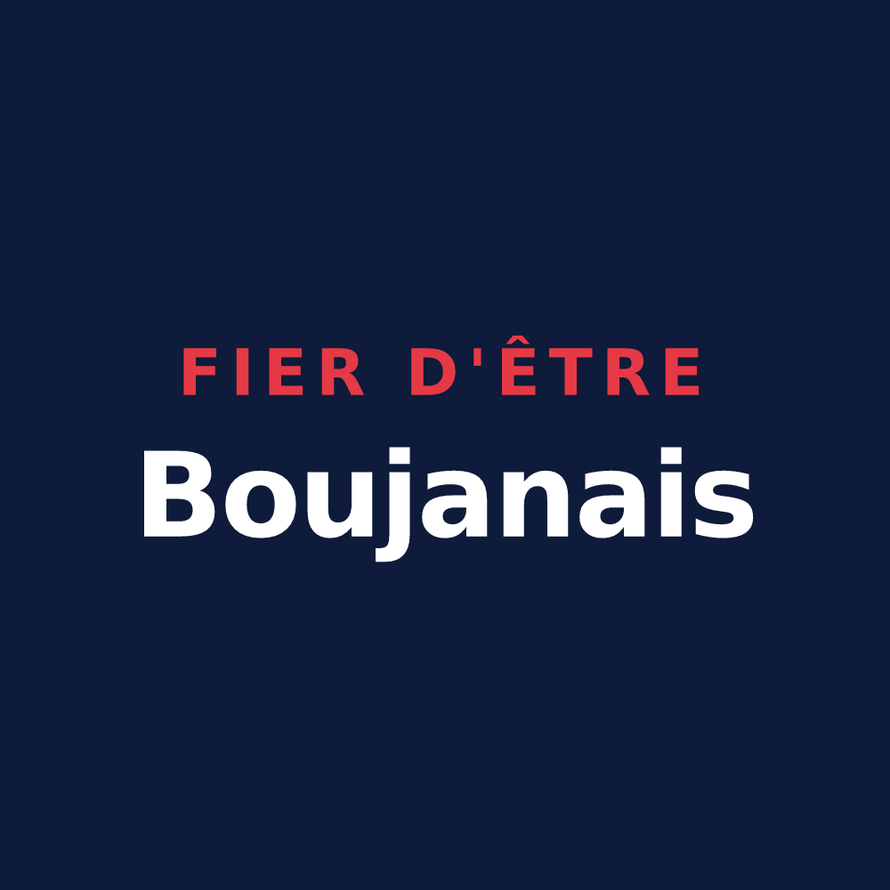 T-shirt « Fier d'être Boujanais » — design pour Boujan-sur-Libron