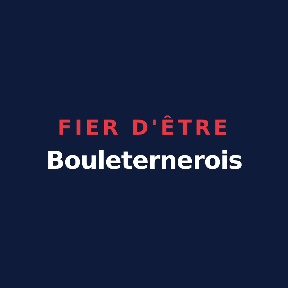T-shirt « Fier d'être Bouleternerois » — design pour Bouleternère
