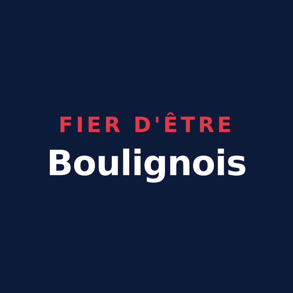 T-shirt « Fier d'être Boulignois » — design pour Bouligneux