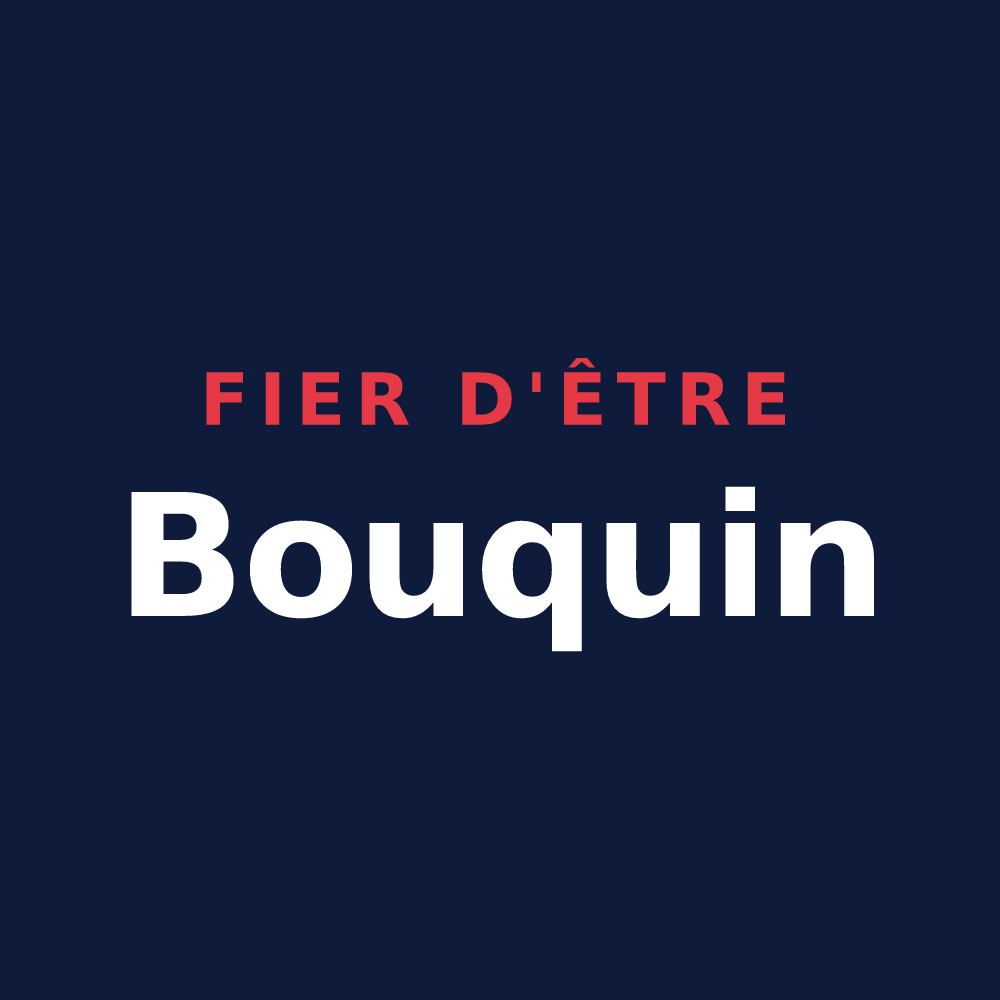 T-shirt « Fier d'être Bouquin » — design pour Boult-sur-Suippe