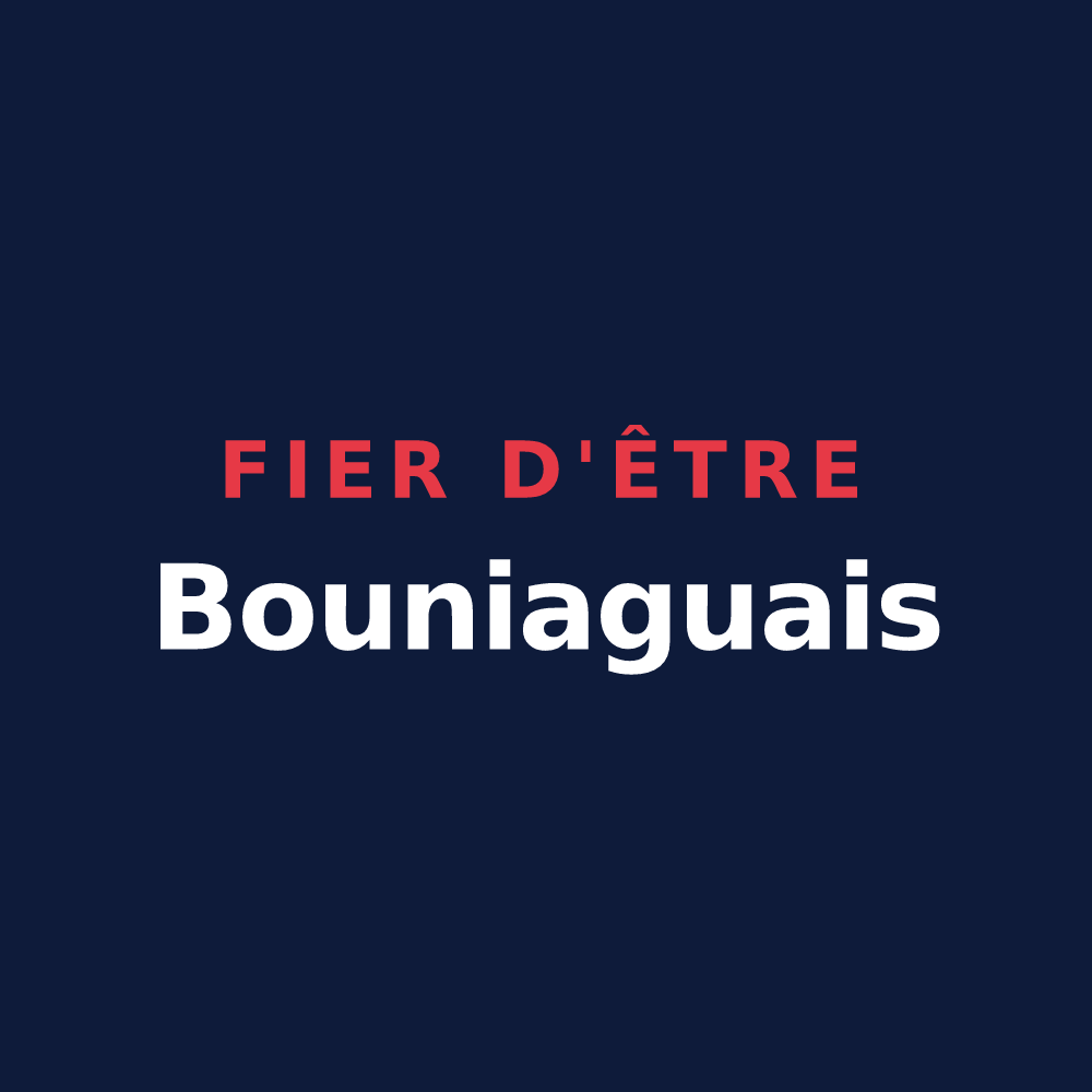 T-shirt « Fier d'être Bouniaguais » — design pour Bouniagues
