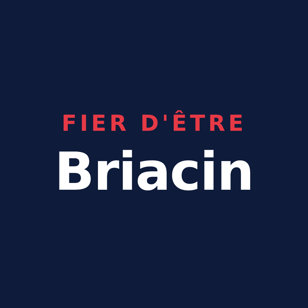 T-shirt « Fier d'être Briacin » — design pour Bourbriac