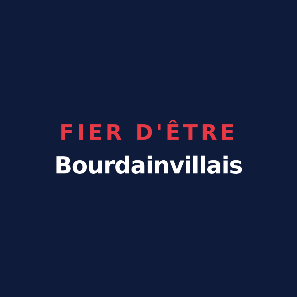 T-shirt « Fier d'être Bourdainvillais » — design pour Bourdainville