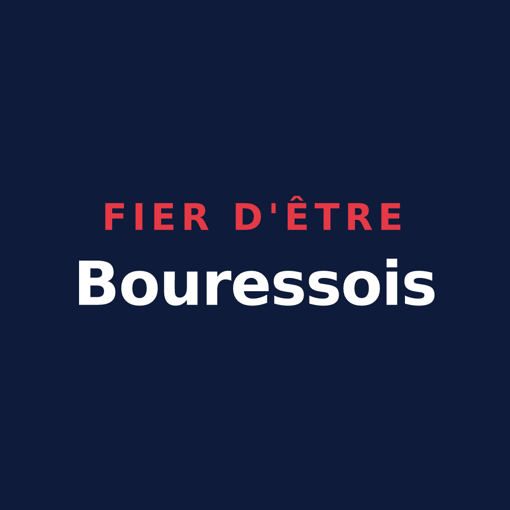 T-shirt « Fier d'être Bouressois » — design pour Bouresse
