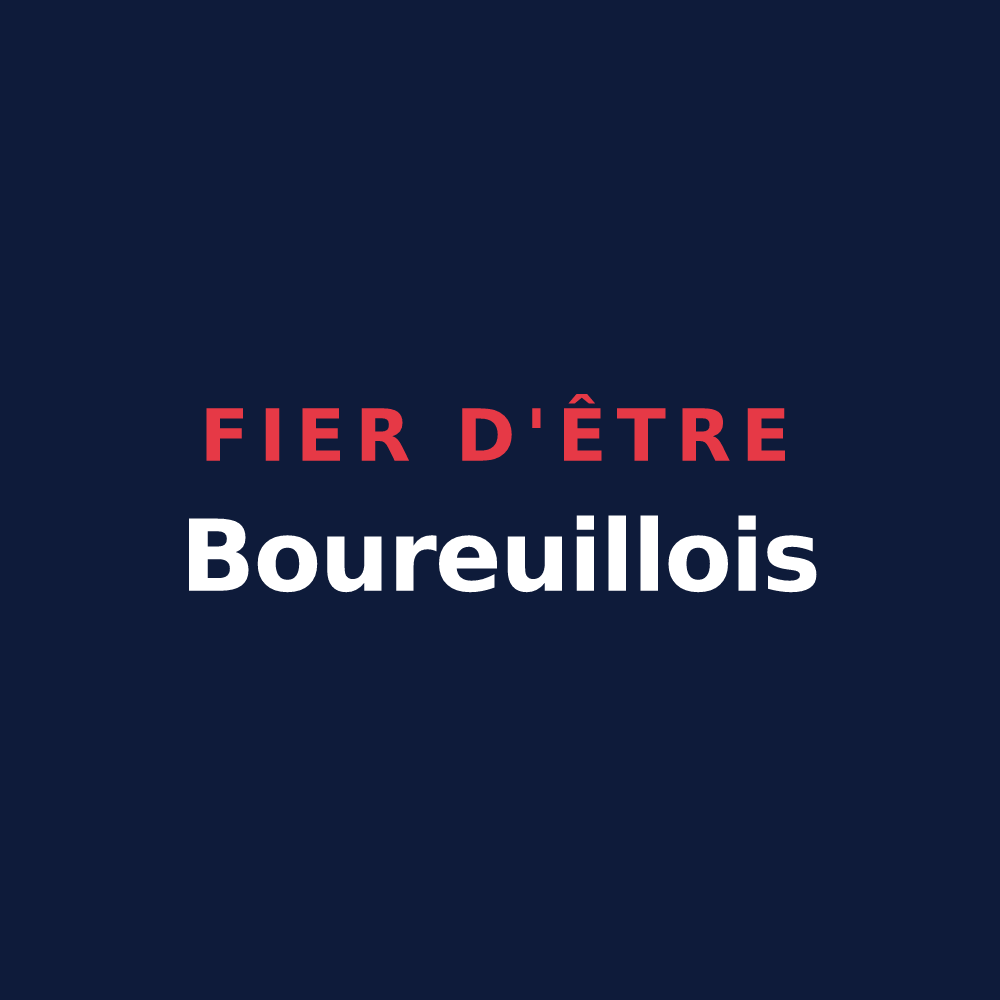 T-shirt « Fier d'être Boureuillois » — design pour Boureuilles