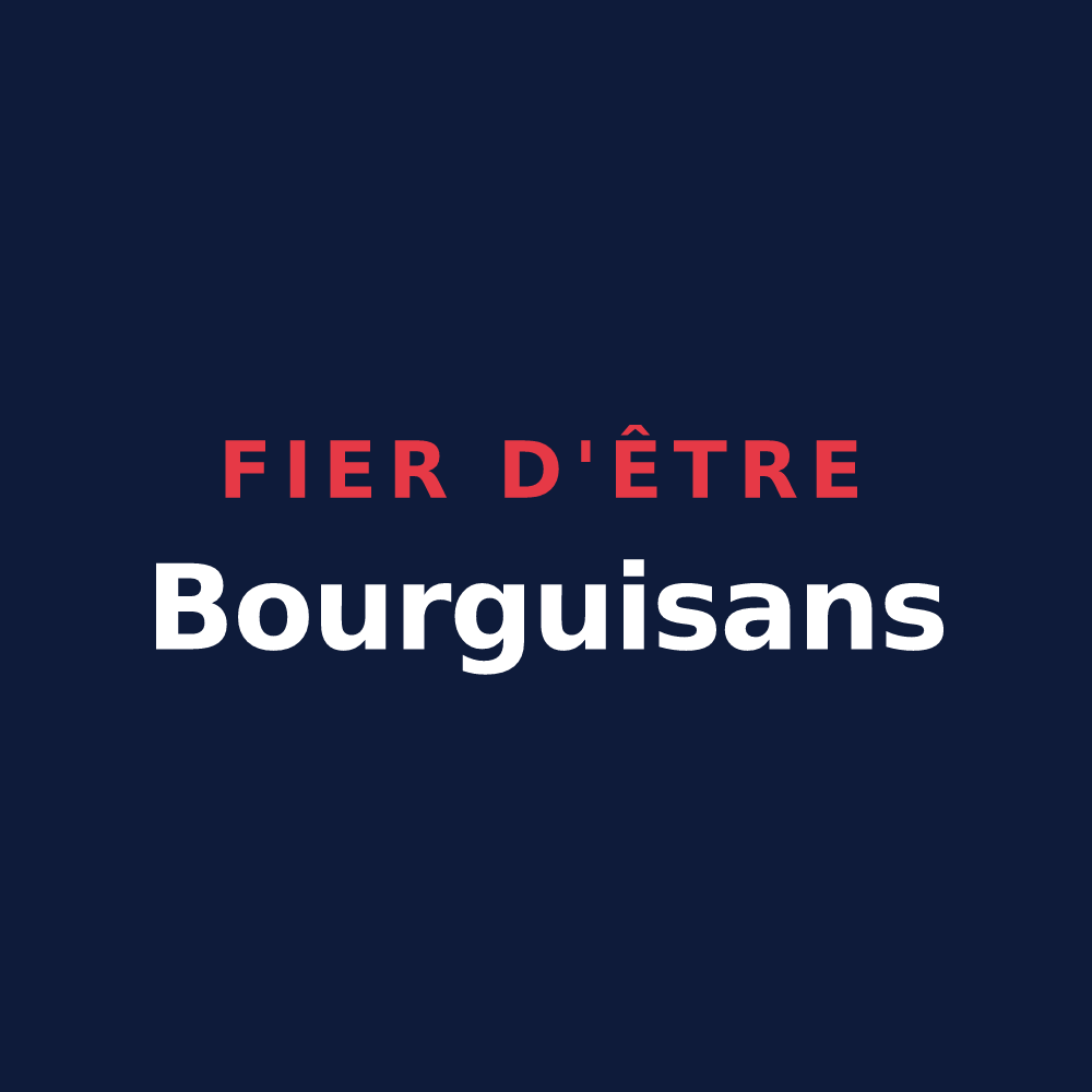 T-shirt « Fier d'être Bourguisans » — design pour Bourg-Argental