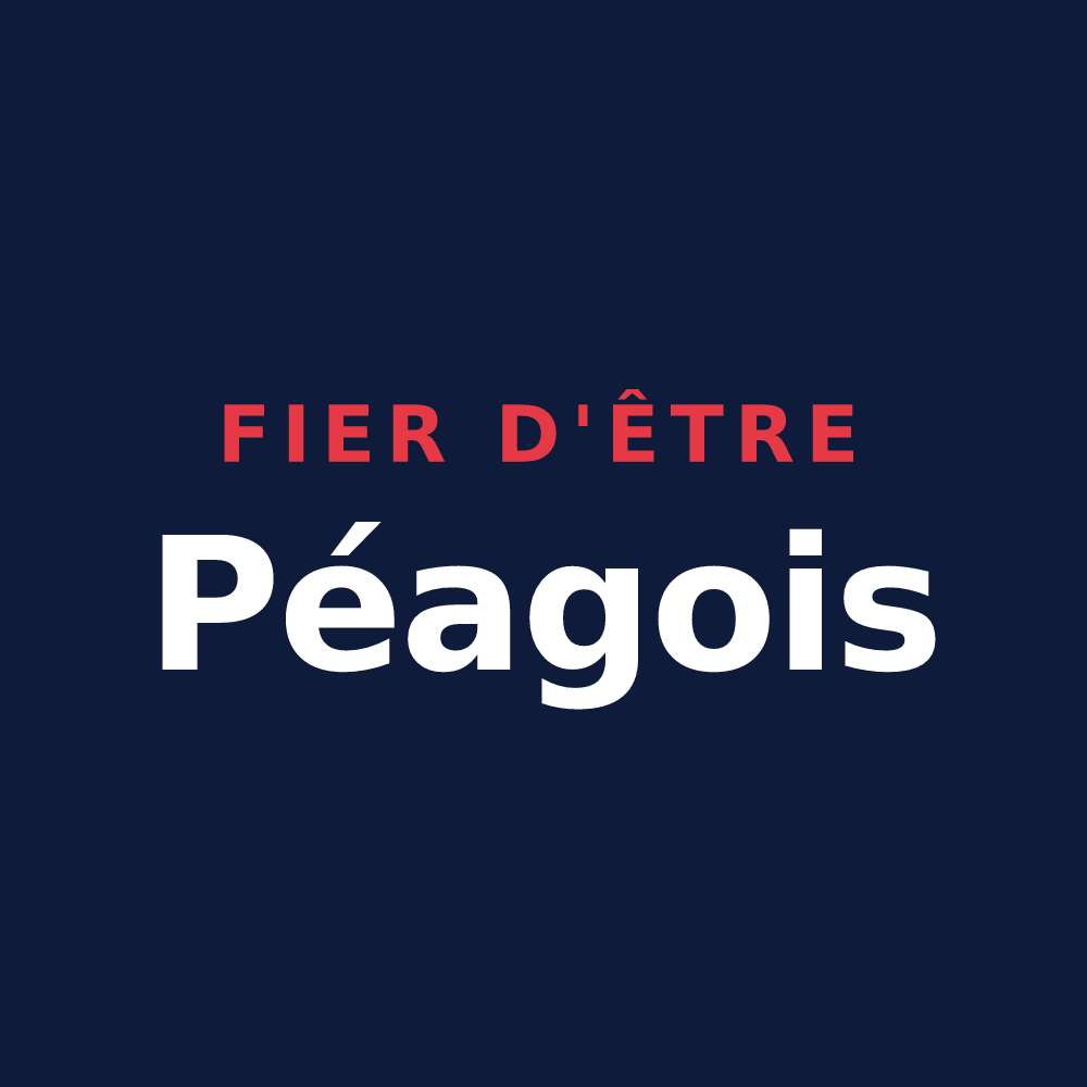 T-shirt « Fier d'être Péagois » — design pour Bourg-de-Péage
