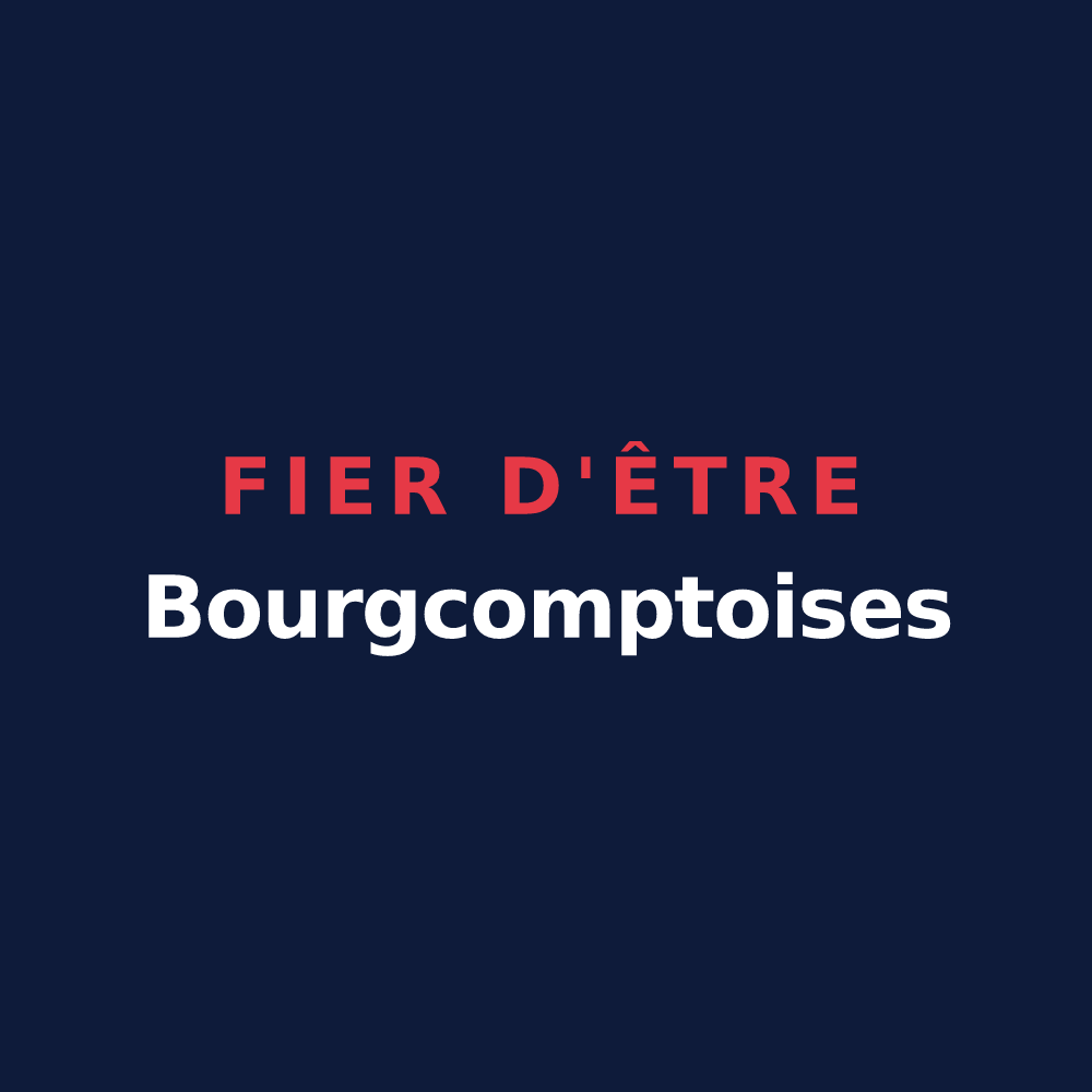 T-shirt « Fier d'être Bourgcomptoises » — design pour Bourg-des-Comptes