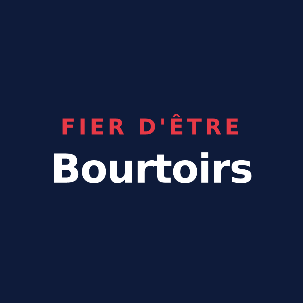 T-shirt « Fier d'être Bourtoirs » — design pour Bourg-Saint-Christophe