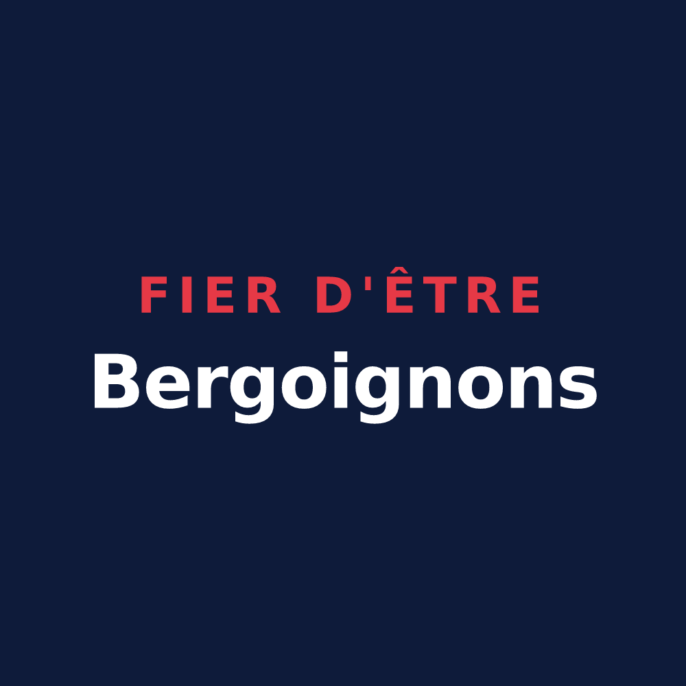 T-shirt « Fier d'être Bergoignons » — design pour Bourguignons