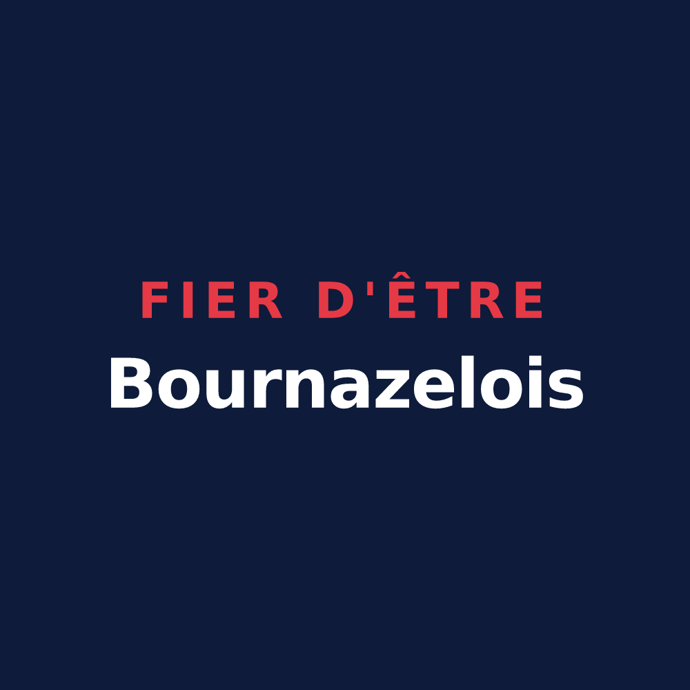 T-shirt « Fier d'être Bournazelois » — design pour Bournazel
