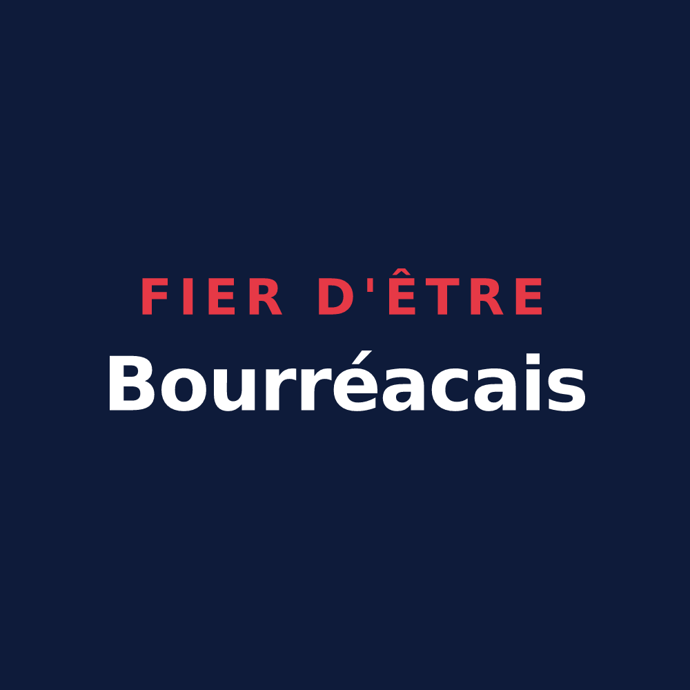 T-shirt « Fier d'être Bourréacais » — design pour Bourréac