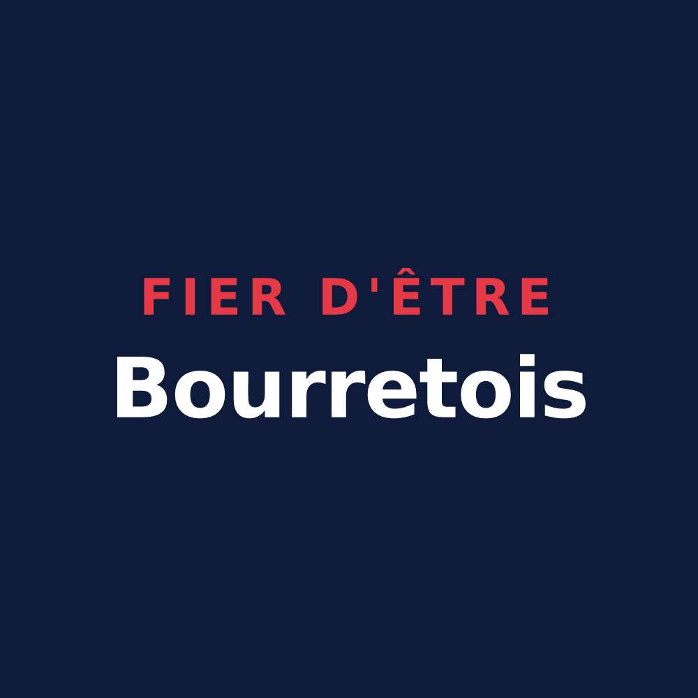 T-shirt « Fier d'être Bourretois » — design pour Bourret