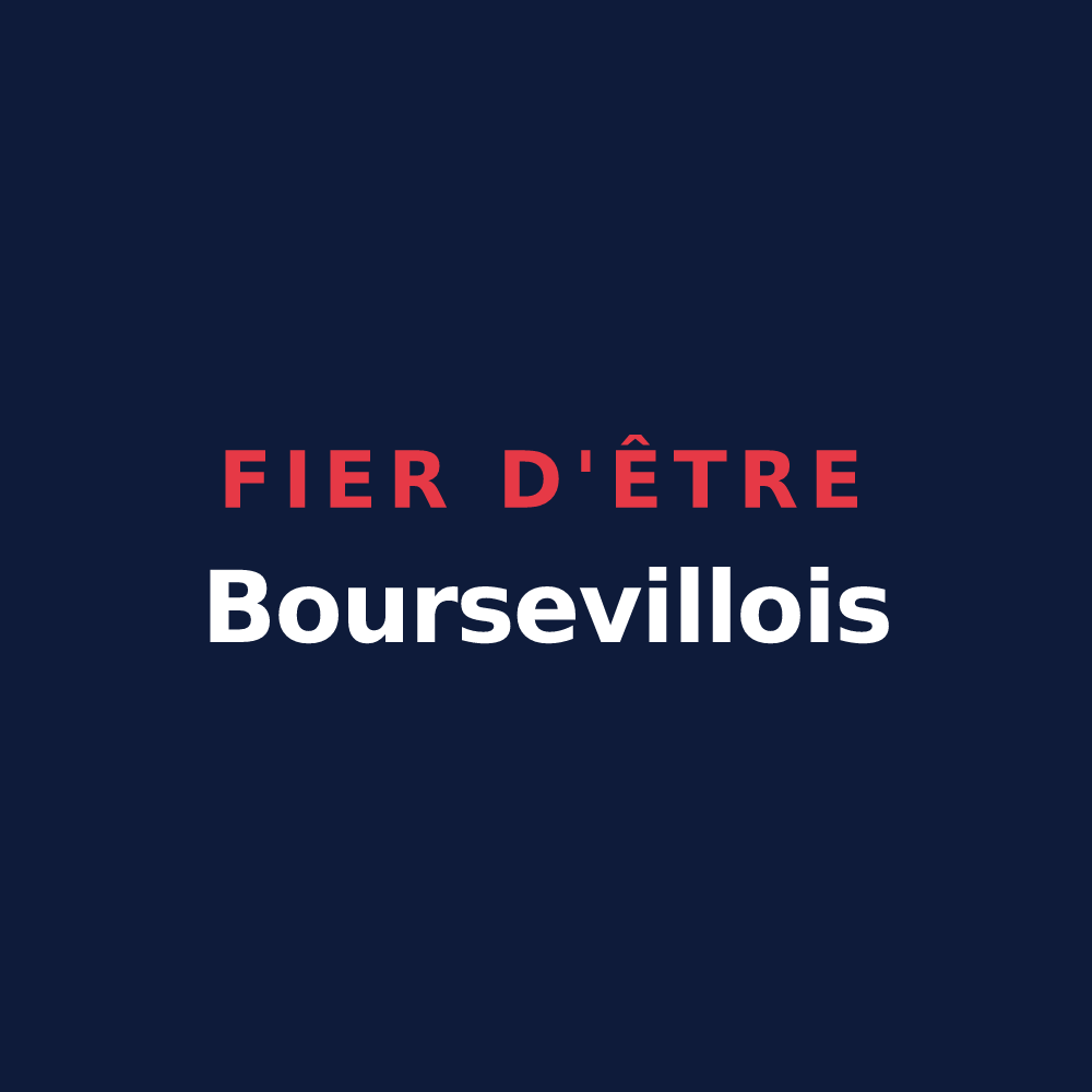 T-shirt « Fier d'être Boursevillois » — design pour Bourseville