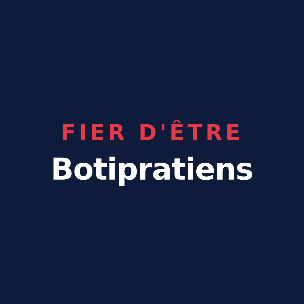 T-shirt « Fier d'être Botipratiens » — design pour Boutigny-Prouais