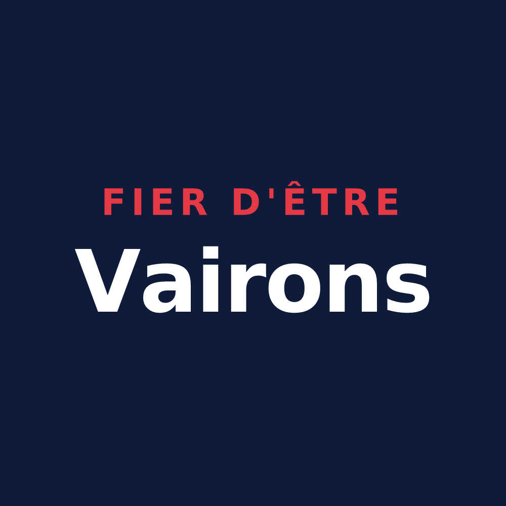 T-shirt « Fier d'être Vairons » — design pour Bouverans