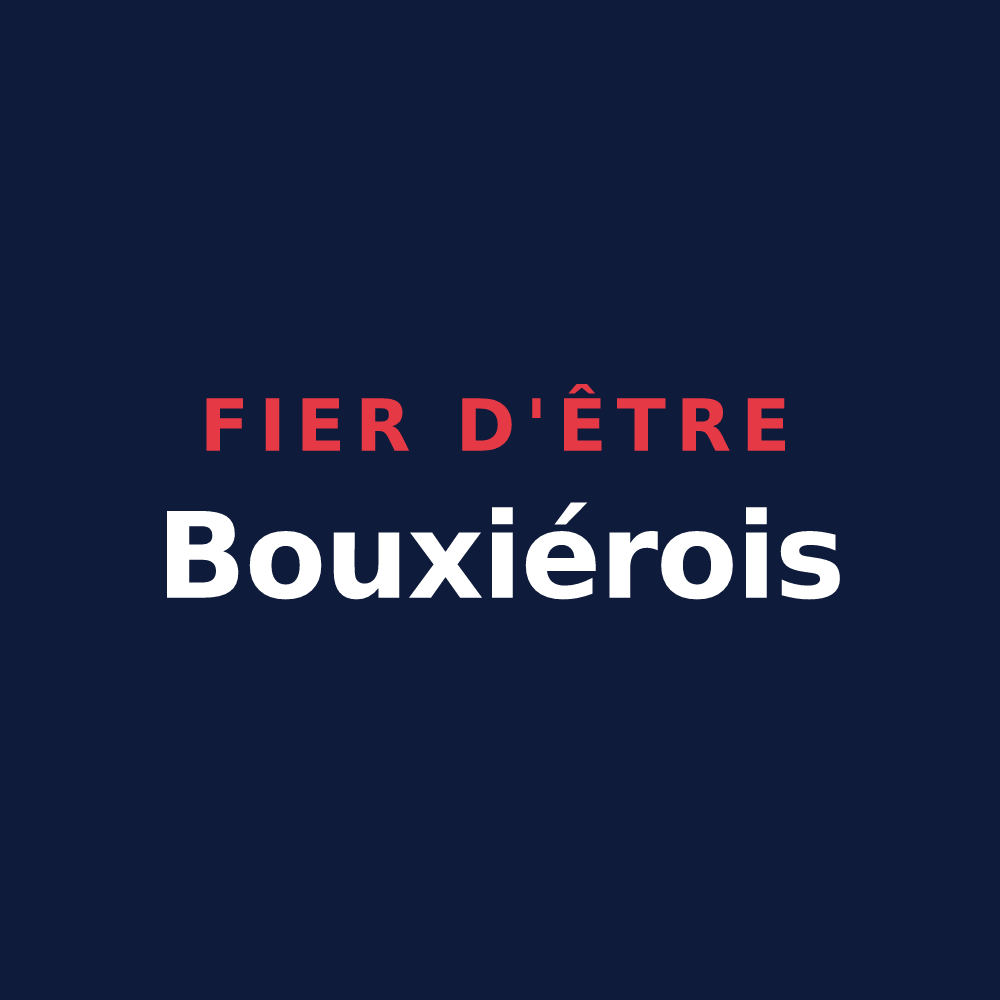 T-shirt « Fier d'être Bouxiérois » — design pour Bouxières-aux-Chênes
