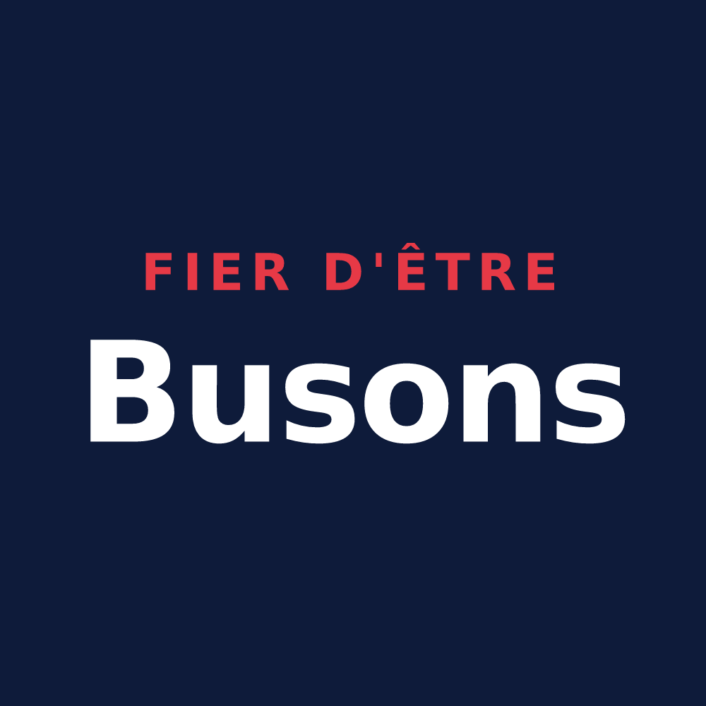 T-shirt « Fier d'être Busons » — design pour Bouy