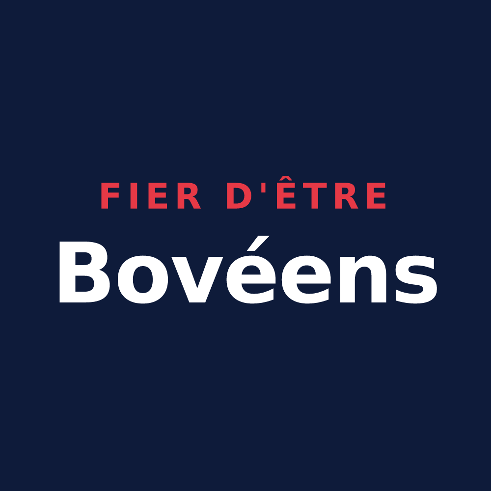 T-shirt « Fier d'être Bovéens » — design pour Bovée-sur-Barboure