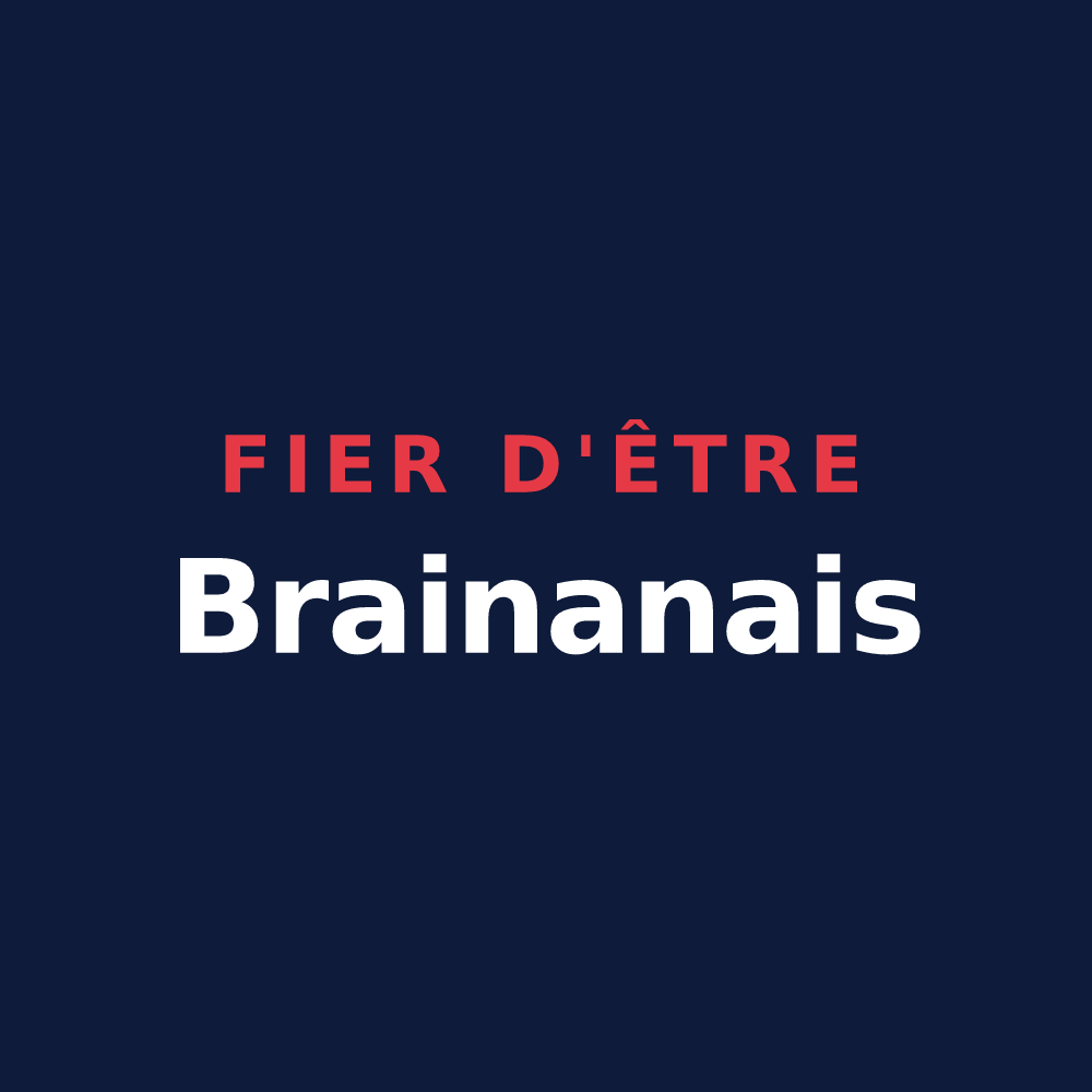 T-shirt « Fier d'être Brainanais » — design pour Brainans