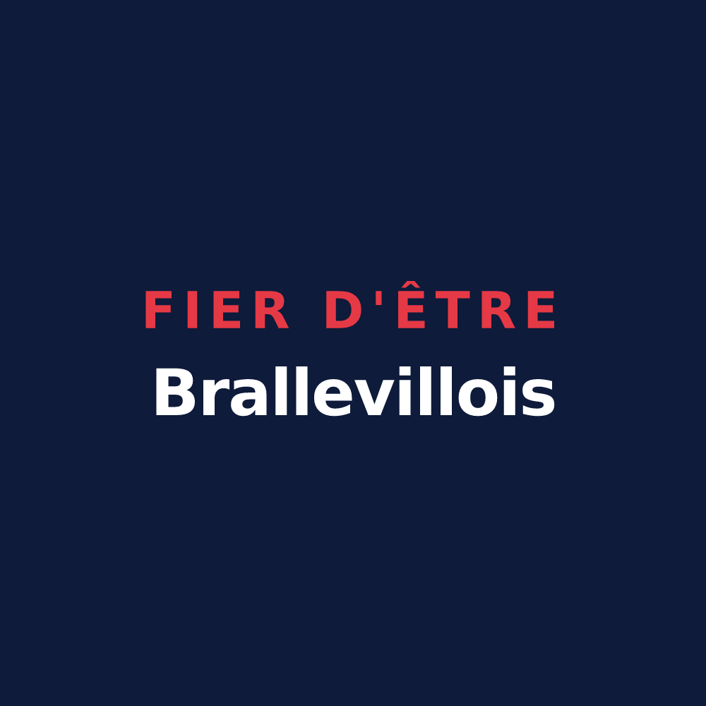 T-shirt « Fier d'être Brallevillois » — design pour Bralleville
