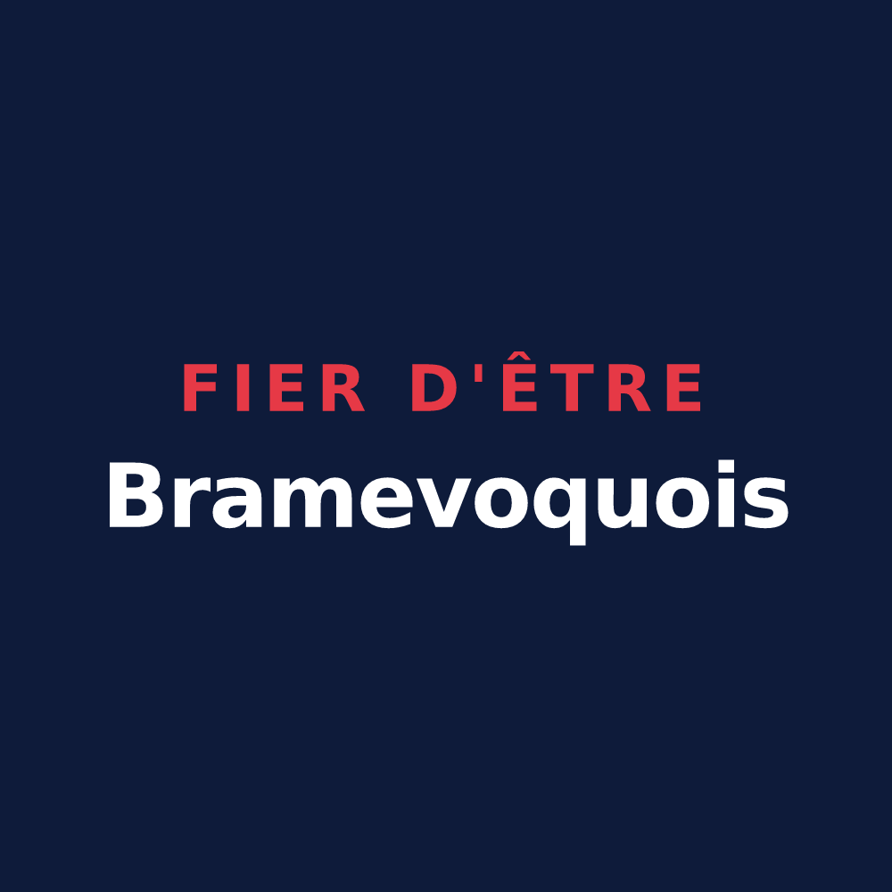T-shirt « Fier d'être Bramevoquois » — design pour Bramevaque