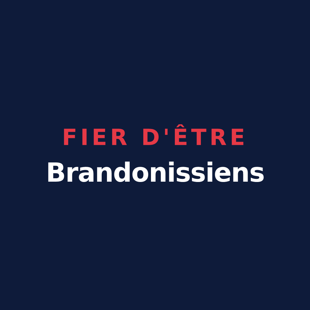 T-shirt « Fier d'être Brandonissiens » — design pour Brandonvillers