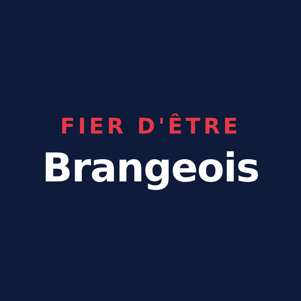 T-shirt « Fier d'être Brangeois » — design pour Branges