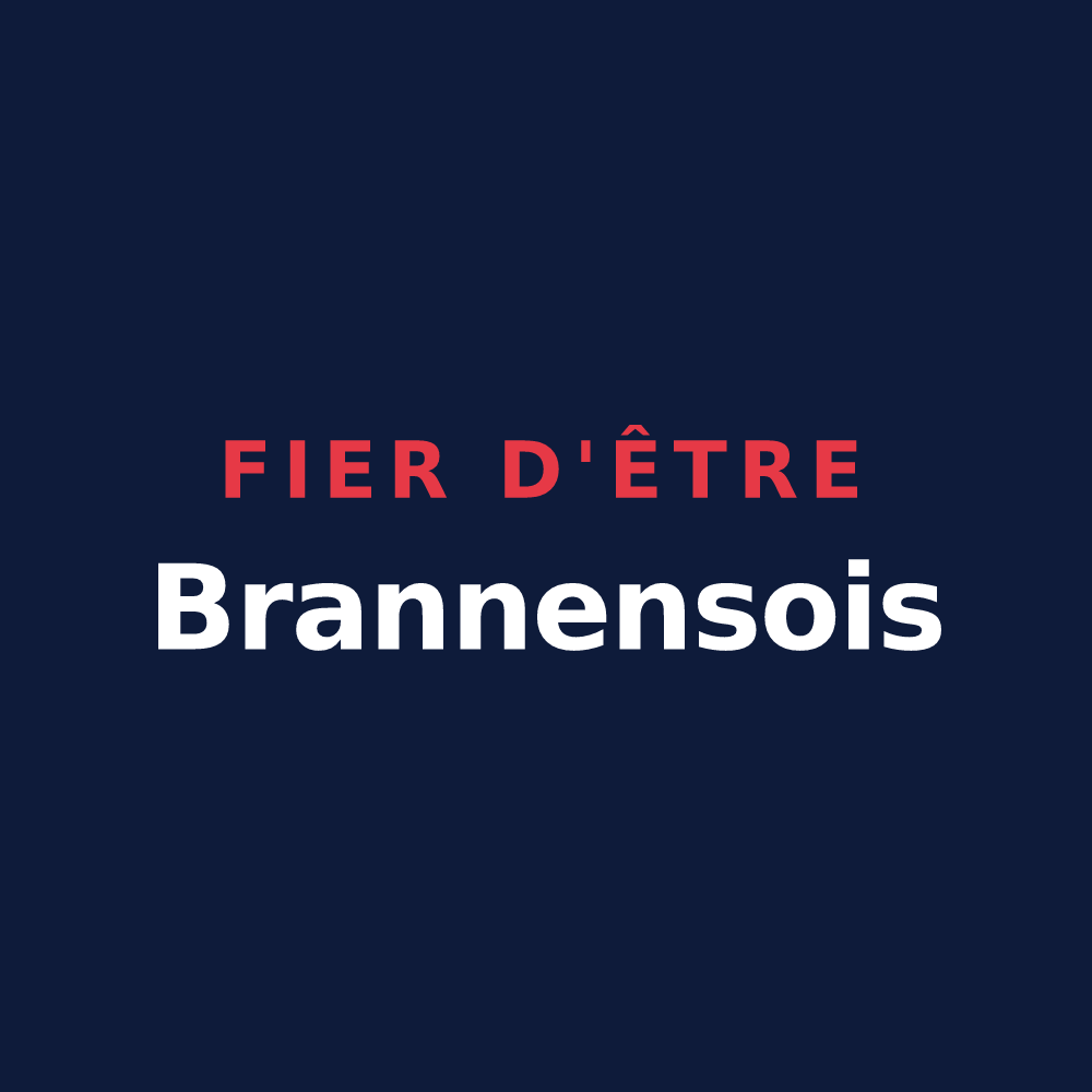 T-shirt « Fier d'être Brannensois » — design pour Brannens