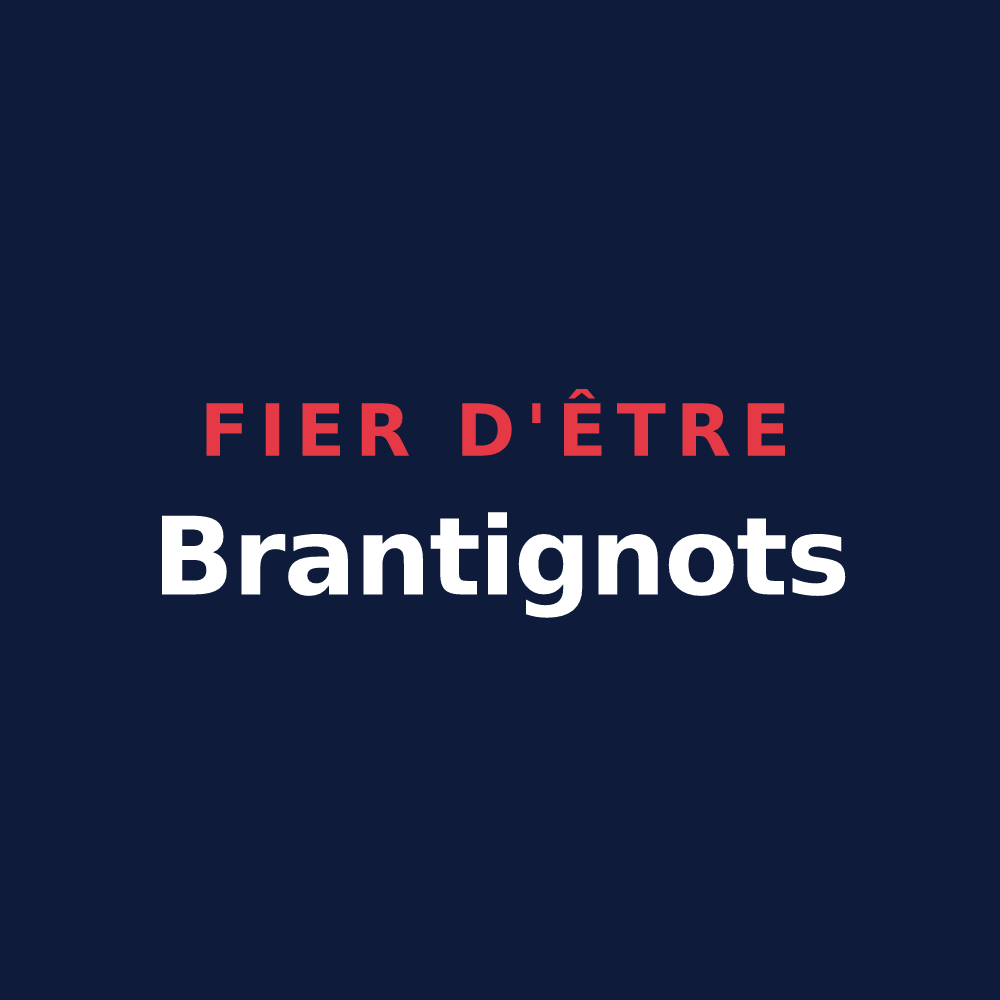 T-shirt « Fier d'être Brantignots » — design pour Brantigny