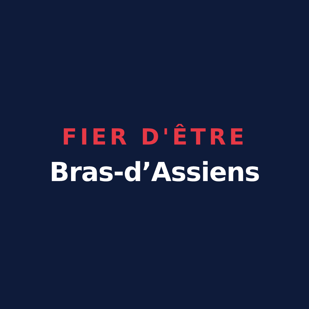 T-shirt « Fier d'être Bras-d’Assiens » — design pour Bras-d'Asse