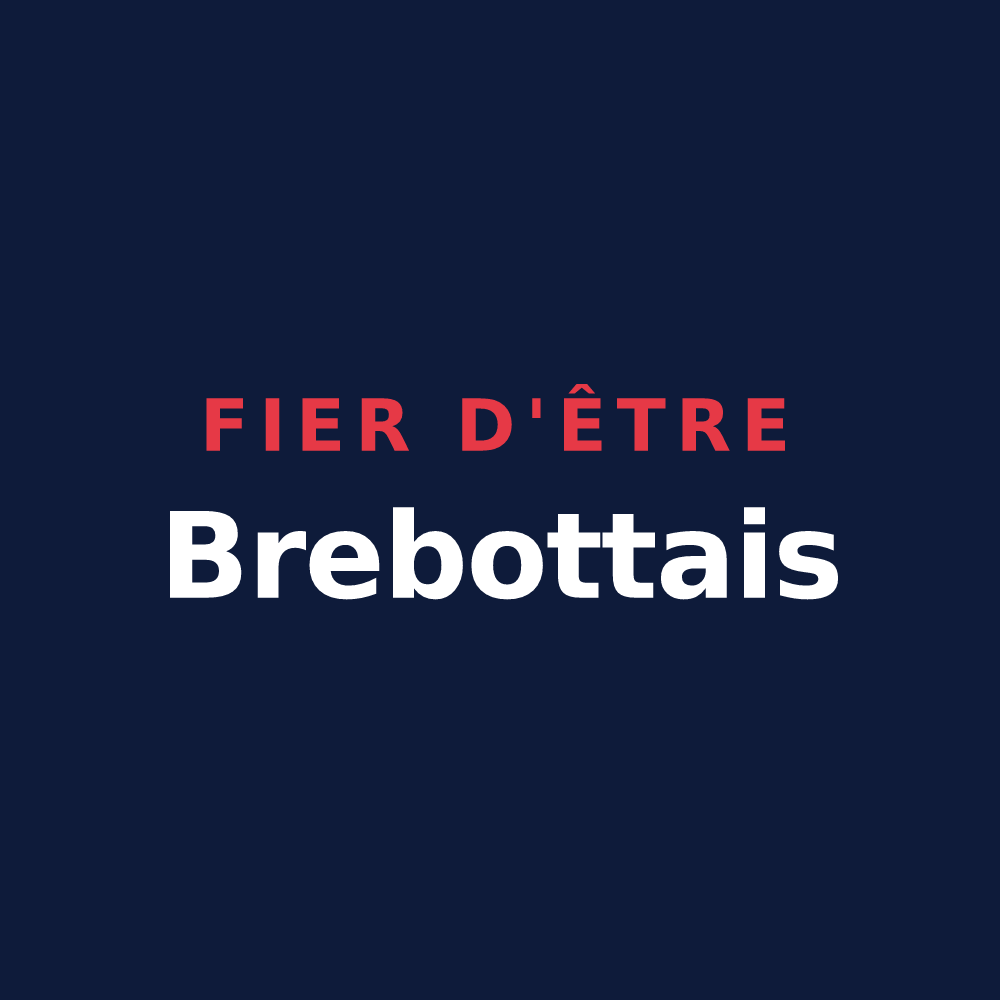 T-shirt « Fier d'être Brebottais » — design pour Brebotte