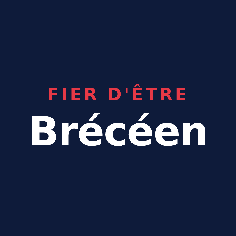 T-shirt « Fier d'être Brécéen » — design pour Brécé