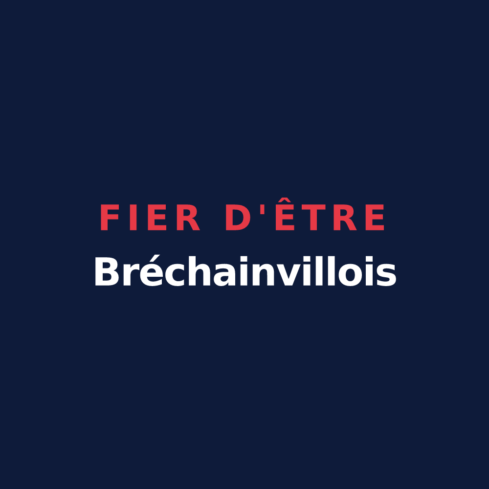 T-shirt « Fier d'être Bréchainvillois » — design pour Brechainville